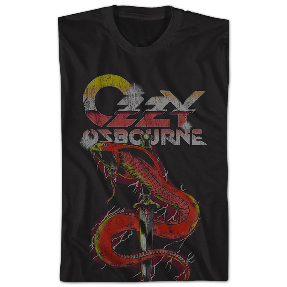 Cobra Dagger Ozzy Osbourne Tshirt